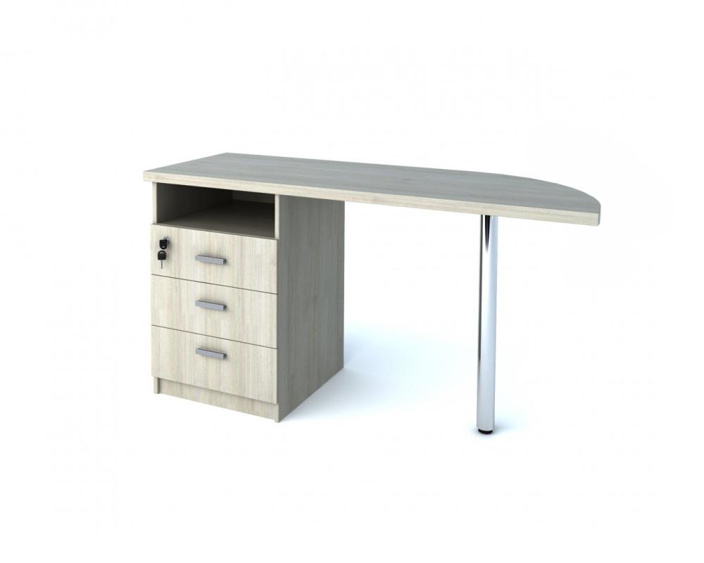 Тумба под оргтехнику с опорой