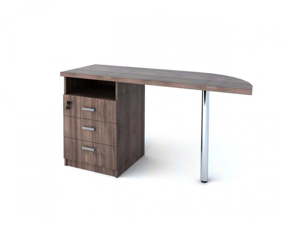 Тумба под оргтехнику с опорой