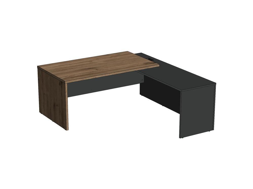 Стол руководителя угловой Инфинити 2200х2000 мм